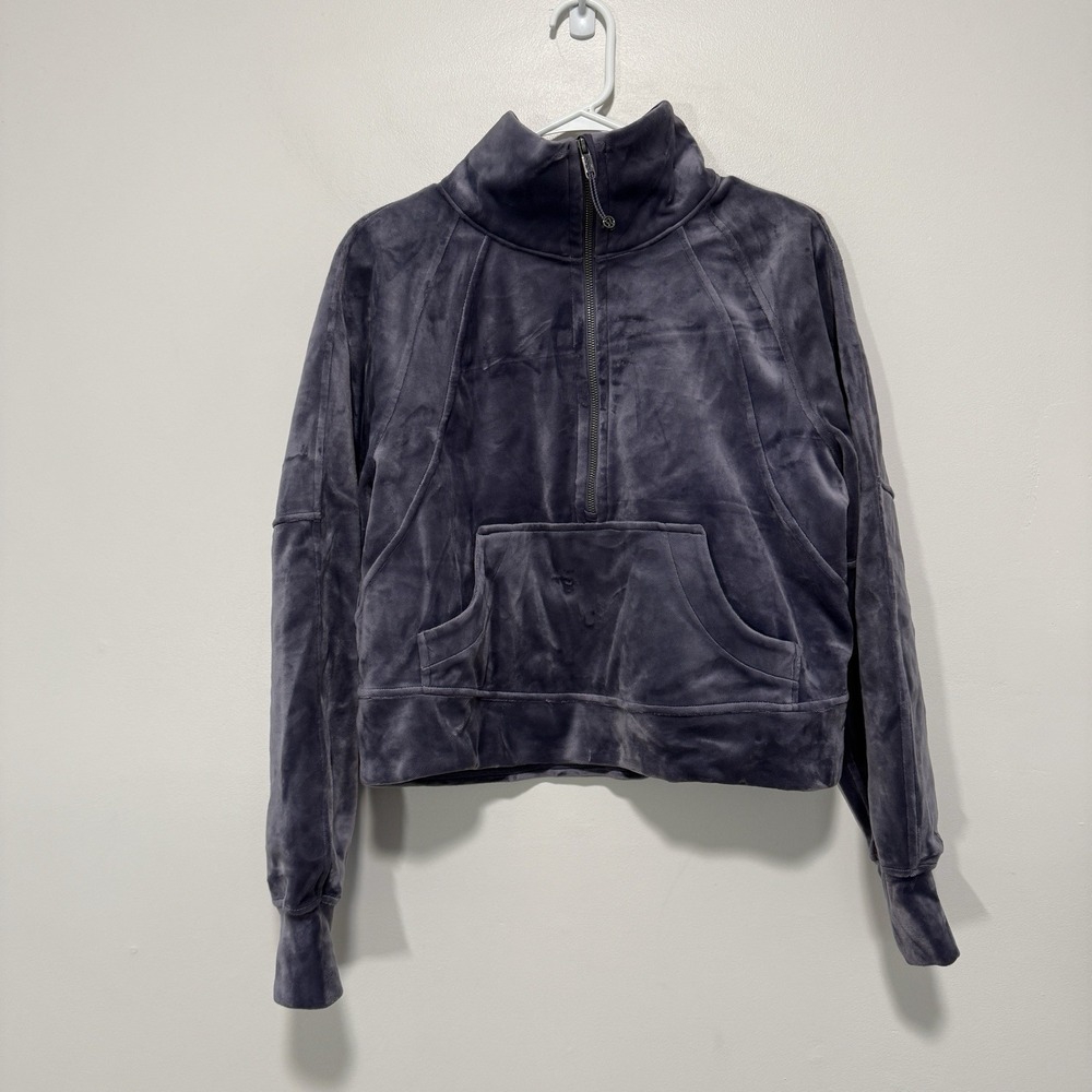 Lululemon Scuba Oversized Funnel-Neck Half Zip *Velvet Nightfall Purple XS/S - Picture 4 of 8